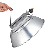 2026 Chauffe-poussins à gaz portable de bonne qualité pour élevage avicole, avec allumage facile, petit modèle, LQ-DA802, brûleur céramique, anti-renversement