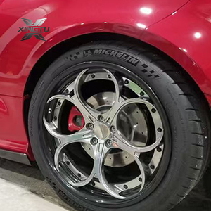 Cerchi Forgiati XINGTU Personalizzati in 2 Pezzi 18 19 20 21 22 23 24 Pollici Nuovo Design <span class=keywords><strong>Nero</strong></span> Oro in Lega di Alluminio per Alfa <span class=keywords><strong>Romeo</strong></span> - Product Image 5