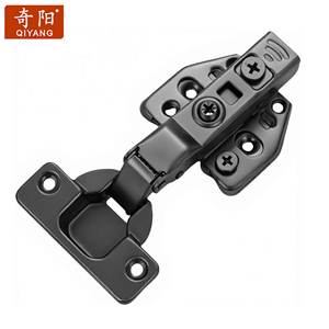 Bisagras Ocultas de Cierre Suave Qiyang de 35 mm con Ajuste 3D, Bisagra Hidráulica de Acero y Hierro Negro <span class=keywords><strong>para</strong></span> Muebles y Cocina - Product Image 2