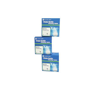 Tablettes nettoyantes pour bouteilles d'eau naturelles, haute performance, tout usage, pour tasses et récipients - Product Image 1