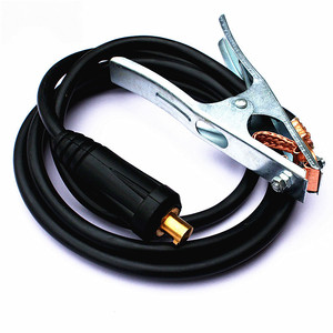 Bid Welding Machine Grounding Wire 35-50mm Copper Cable With <b>Clamp</b> And <b>Quick</b> Connector For Welding Equipment - Product Image 5