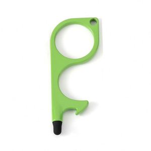 Llavero de Defensa Personal, Herramienta de Rescate, Llavero Sin Contacto, Logotipo Personalizado, Metal, Impermeable, Ecológico - Product Image 4
