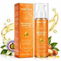 Huile de graines de passiflore WRFAATGO : Nourrit, lisse, illumine, hydrate, absorbe rapidement – Huile de massage corporel botanique