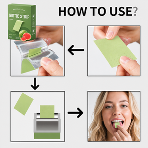 Suplemento Biótico en Tiras Orales Disolubles Personalizadas, Caramelo con Vitaminas para Cabello y Uñas Saludables, Glutatión en Película Oral Disoluble - Product Image 2