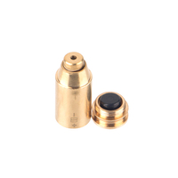 Pointeur laser en laiton doré, dispositif de visée laser rouge calibré 45, piles LR41, visée de 10 à 100 yards, accessoires de tir