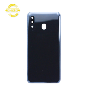 Commercio all'ingrosso di Vetro Posteriore Della Batteria Della Copertura Posteriore <span class=keywords><strong>Per</strong></span> Samsung <span class=keywords><strong>Galaxy</strong></span> A20 A205 Batteria Dell'alloggiamento Della Parte Posteriore di Vetro Con Adesivi - Product Image 4