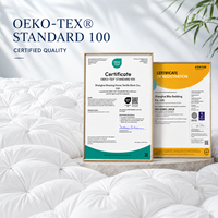 Couette de luxe certifiée OEKO-TEX 95% duvet d'oie, plissée, toutes saisons, blanche, insert de couette, literie d'hôtel, sur mesure, OEM, vente en gros