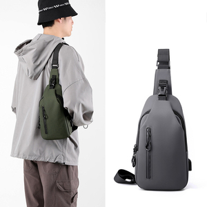 حقيبة DICHOS رجالية فاخرة فاخرة للرجال مانعة للرش Satchel Usb حقيبة مصمم للشحن - Product Image 5