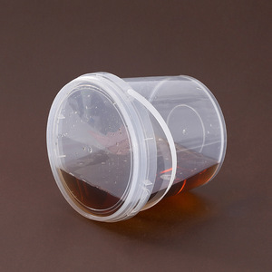 Seau en plastique <span class=keywords><strong>jetable</strong></span> direct d'usine de 5 litres scellé seau industriel épaissi pour tambours de distribution de revêtement de <span class=keywords><strong>peinture</strong></span> chimique - Product Image 1