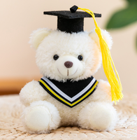 Cadeau de remise de diplôme - Pendentif Ours Docteur, Petit ours en peluche pour la remise de diplôme, Porte-clés pour sac à dos, Cadeau commémoratif de remise de diplôme