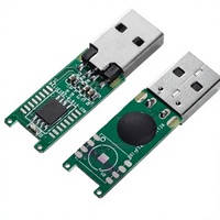 Adaptateur de carte PCB pour lecteur USB 3.0 avec électronique intégrée, connecteur USB, LED, assemblage PCBA, clé USB flash
