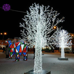 Árbol de Navidad LED Comercial con Luces de Cristal, Decoración para Exteriores, Resistente al Agua IP65, Ideal para Hoteles, Calles y Festivales - Product Image 5