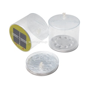 Nueva luz LED de alta moda para acampar, lámpara <span class=keywords><strong>solar</strong></span> <span class=keywords><strong>inflable</strong></span> portátil recargable por USB, linternas para acampar - Product Image 3