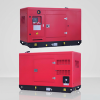 Générateur diesel silencieux mobile fiable à prix avantageux, 20 kW, avec boîtier électrogalvanisé