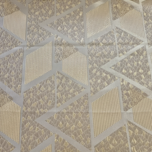 Tissu jacquard en polyester ultra doux turc 100% polyester pour les vêtements de fil de spécialité en brocart métallique fantaisie pour filles - Product Image 1