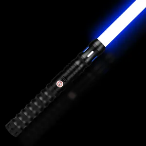 Duelo De Alumínio Metal Hilt Premium Starkiller Lightsaber Infinito Cores Proffie Star Movie Wars Laser Sword