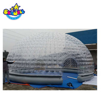 Dôme gonflable attrayant, tente gonflable en forme d'igloo pour événements