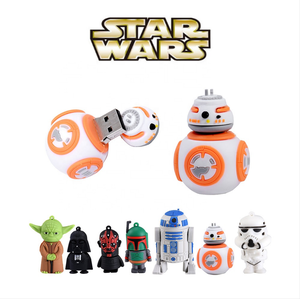 2024新しい1GB2GBスタート戦争漫画シリコンUSBドライブ、4GB漫画USBサムドライブクラス10,1GB-2テラバイト漫画キャラクターUSBフラッシュドライブ - Product Image 3