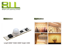 Capteur PIR 5V-24V mini module de contrôleur de gradateur led intelligent pour lumière de profil led