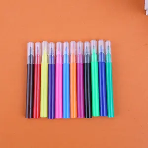 Haute qualité pas cher Mini brosse marqueur en vrac couleur stylos surligneur marqueurs aquarelle stylo pour le dessin