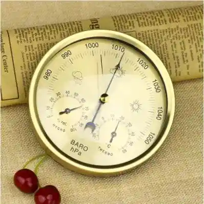 108 Mm Weather Instruments Indoor Outdoor Thermometer Hygrometer