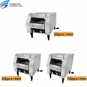 محمصة خبز تجارية أوتوماتيكية بالكامل بناقل حركة 220 فولت، آلة تحميص بالسلسلة، جهاز خبز للمطبخ المنزلي - Product Image 5