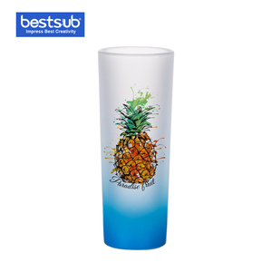 Bestsub 3oz taza de gradiente de Color de arco iris naranja bebiendo café disparó conjunto de cristal <span class=keywords><strong>a</strong></span> <span class=keywords><strong>granel</strong></span> - Product Image 3
