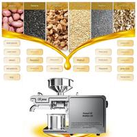 Presse à huile de graines automatique à haute efficacité CX, capacité de 10 kg, pressage à froid et à chaud, chauffage à 360 degrés pour les huiles de soja et d'avocat