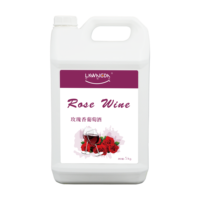 Parfum de qualité alimentaire à saveur de vin de rose pour boissons, boissons et crème glacée Arôme de qualité supérieure pour les arts culinaires