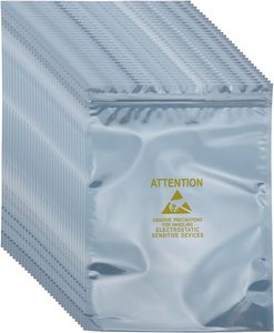 Bolsa de Aislamiento de Papel de Aluminio Semirrígido con Recubrimiento Antiestático VANTUR ESD - Product Image 1