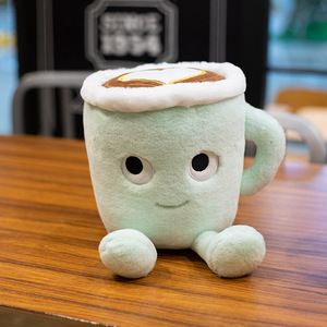 Nouvelle Tasse à Café Matcha Latte Rose Vif Créative Style Japonais <span class=keywords><strong>Moe</strong></span>, Poupée Anti-Stress en Peluche Ultra Douce avec Rembourrage en Coton PP, Cadeau - Product Image 6