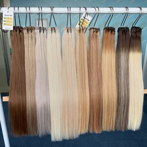 Ấn Độ thô chưa qua chế biến thô tự nhiên lượn sóng thẳng xoăn tóc dệt bó bán buôn nguyên liệu số lượng lớn Ấn Độ tóc con người nhà cung cấp - Product Image 5