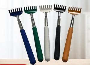 Palillo para rascar telescópico plegable de acero inoxidable, ligero para viajes y camping - Product Image 6