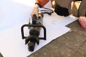 High Quality HRB-36 Portable Electric Hydraulic Rebar Bender Deformed Steel 36mm - Product Image 4