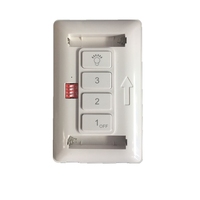 Ventilateur de plafond intelligent connecté tuya/RF, Kit avec télécommande vocale, pour maison