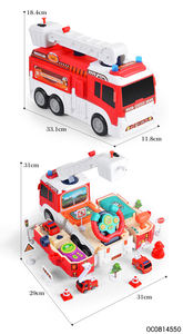 <span class=keywords><strong>Camion</strong></span> de <span class=keywords><strong>pompier</strong></span> jouet simulateur de conduite de voiture jouets jeu de voiture de course machine à volant - Product Image 5