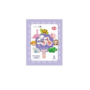 Nuovo prodotto caldo per bambini che cuciono divertenti ragazzi ragazze tavolo da disegno 20x20x20cm Unisex regalo creativo - Product Image 5