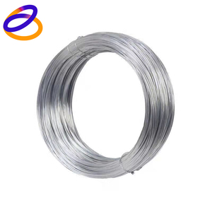 Fil d'acier galvanisé au prix d'usine, prix au kg, fil d'acier galvanisé conforme aux normes ASTM et BS, calibre 14 pour clôtures, emballages, supports - Product Image 1