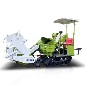 Mini Cosechadora de Arroz de 25 HP con Orugas y Alta Productividad para Uso Agrícola - Product Image 4