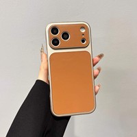 Pour iPhone 18 Pro Max, coque antichoc en cuir, série Transformation Instantanée, en stock avec logo