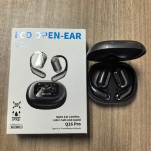 Auricolari <span class=keywords><strong>TWS</strong></span> Q16 Pro con Traduzione AI in Tempo Reale, Audio HD, Schermo LED, per Viaggi d'Affari e Sport, Cuffie con Cancellazione del Rumore - Product Image 4