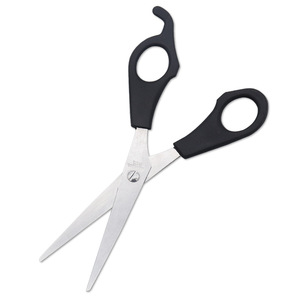 Yangjiang Haircut Scissors Stainless Steel Short Handle Flat Shear For Children And Household Hairdressing - Product Image 1
