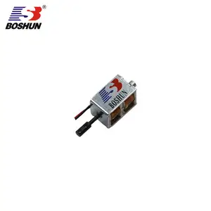 Maatwerk BS-0521N Dc 5V Mini Latching/Houden Solenoid 3 Weg Magneetventiel Klink