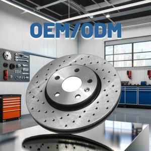 Kit de Conversion de frein à disque Frontech OEM 324mm avec disque de Rotor de plaquette de rupture pour Nissan Renault <span class=keywords><strong>Megane</strong></span> jeu de disques de frein de modèle de voiture - Product Image 5