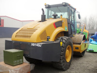 Prix d'usine – Compacteur vibrant à tambour unique de 14 tonnes pour projets de construction économiques