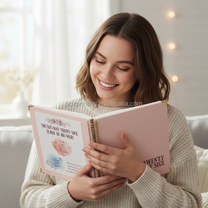Planificadores de esquinas de metal con impresión personalizada y planificador de cuadernos 2025-2026 planificador diario en espiral <span class=keywords><strong>Agenda</strong></span> para mujeres - Product Image 2
