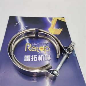 Pièces d'excavatrice PC200-7, collier de silencieux, collier de turbocompresseur 6732-81-8220, collier de tuyau de sortie de turbocompresseur 6D102 6D107 6732-81-8220 - Product Image 4