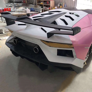 Kit de carrocería para coche, parachoques delantero y trasero, para <span class=keywords><strong>LAMBORGHINI</strong></span> LP700, actualización <span class=keywords><strong>SVJ</strong></span> Body Kit LP700 - Product Image 6