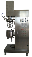 Petite machine d'émulsification pour crème visage et lotion corporelle de laboratoire, homogénéisateur sous vide, réservoir de mélange à trois couches