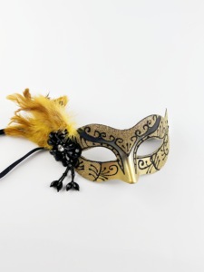 En Stock Offre Spéciale paillettes oeil Couple <span class=keywords><strong>masque</strong></span> mascarade fête <span class=keywords><strong>masque</strong></span> avec plumes et fleurs fête fournitures - Product Image 3